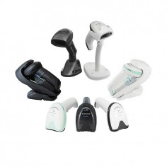 Scanner Datalogic Gryphon GBT4500, Kit, USB, High Density, Black, Disinfectant Ready Antimicrobial, (Kit includes scanner, WLC4 2