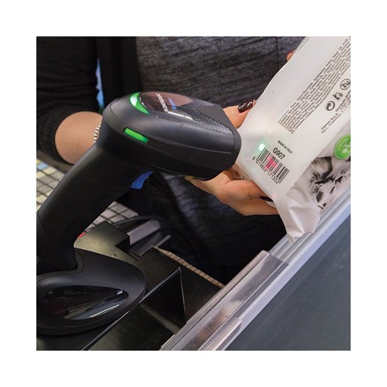 Scanner Datalogic Gryphon I GD4520, Kit, 2D Mpixel Imager, USB-only, Black (Kit includes Scanner and USB Cable 90A052258) GD452