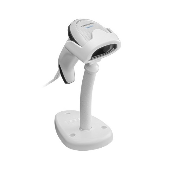 Scanner Datalogic Gryphon I GD4590, 2D Mpixel Imager, USB/RS-232/Wedge Multi-Interface, White GD4590-WH