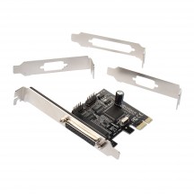 Adaptor iTec PCI-Express Card 2x Serial RS232 + 1x Parallel DB25 PCE2S1P