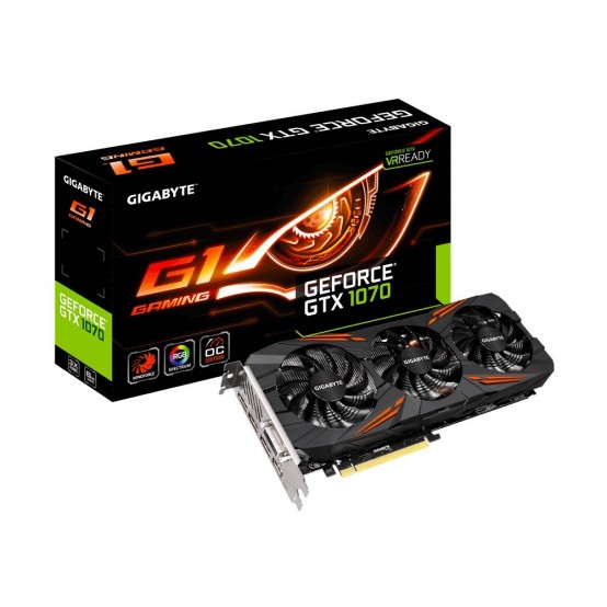 Placa video GigaByte GV-N1070G1 GAMING-8GD