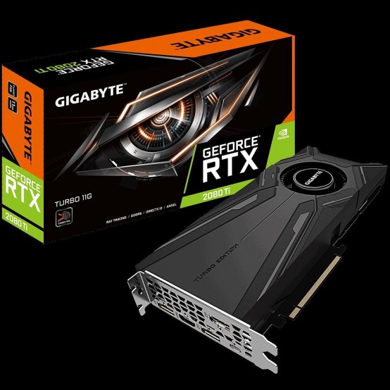 Placa video GigaByte GeForce RTX 2080 Ti TURBO 11G GV-N208TTURBO-11GC 2.0