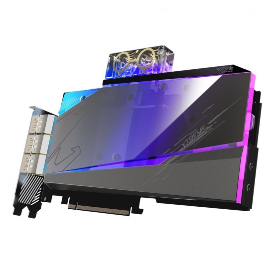 Placa video GigaByte AORUS GeForce RTX 3090 XTREME WATERFORCE WB 24G GV-N3090AORUSX_WB-24GD