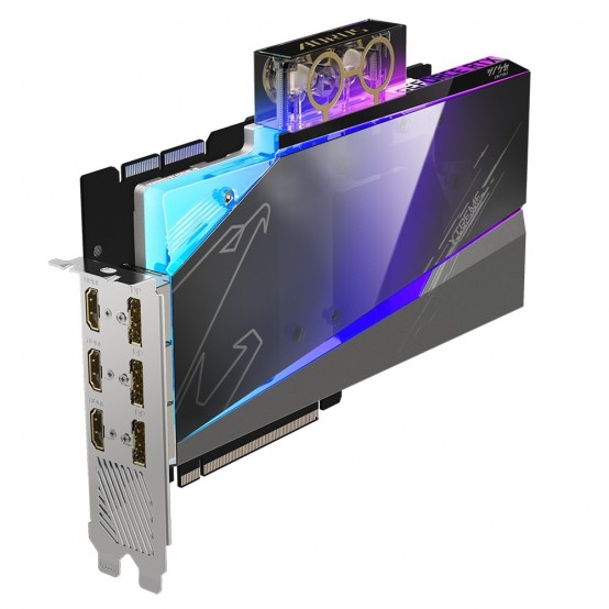 Placa video GigaByte AORUS GeForce RTX 3090 XTREME WATERFORCE WB 24G GV-N3090AORUSX_WB-24GD