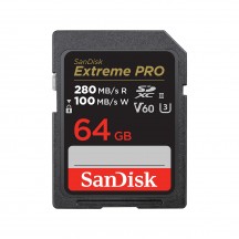Card memorie SanDisk Extreme PRO SDXC UHS-II Card SDSDXEP-064G-GN4IN