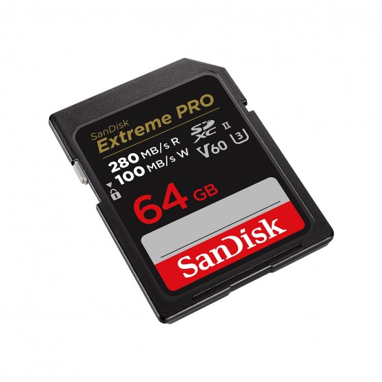 Card memorie SanDisk Extreme PRO SDXC UHS-II Card SDSDXEP-064G-GN4IN