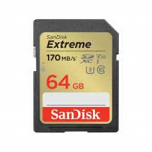 Card memorie SanDisk EXTREME SDSDXV2-064G-GNCIN