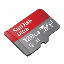 Card memorie SanDisk Ultra microSD with SD Adapter SDSQUAB-128G-GN6FA