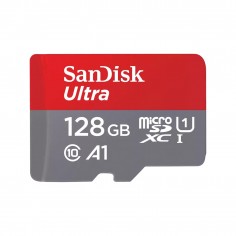 Card memorie SanDisk Ultra microSD with SD Adapter SDSQUAB-128G-GN6MA