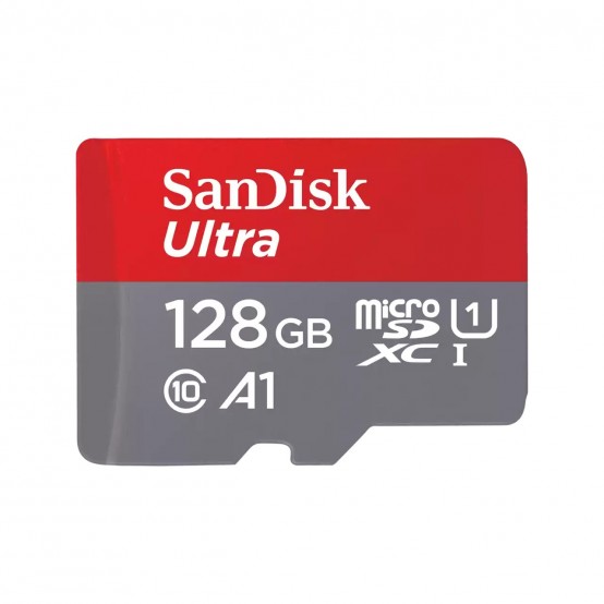 Card memorie SanDisk Ultra microSD with SD Adapter SDSQUAB-128G-GN6MA