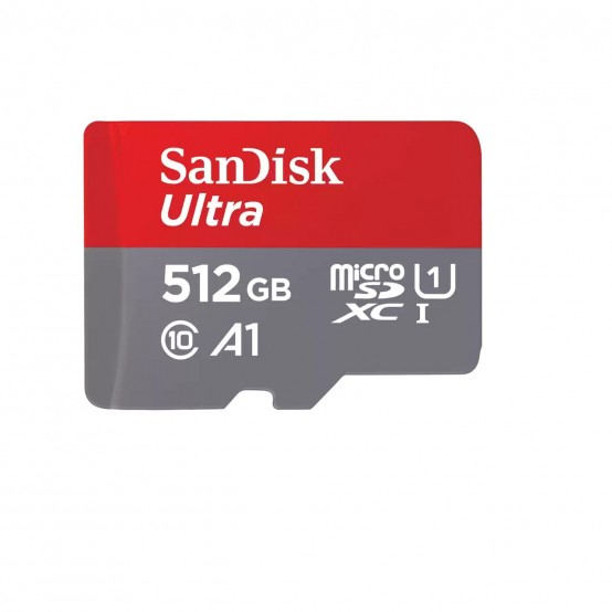Card memorie SanDisk Ultra microSD with SD Adapter SDSQUAC-512G-GN6FA