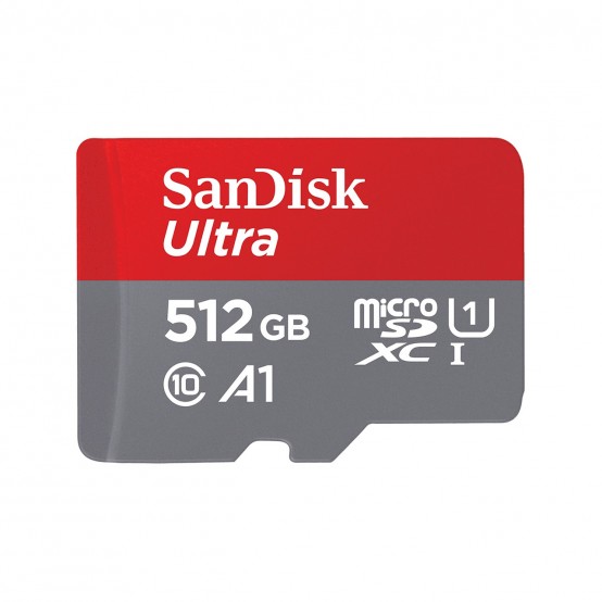 Card memorie SanDisk Ultra microSD with SD Adapter SDSQUNR-512G-GN6TA