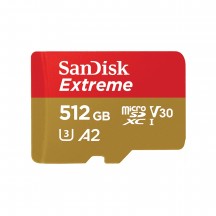 Card memorie SanDisk Extreme microSDXC UHS-I SDSQXAV-512G-GN6MA