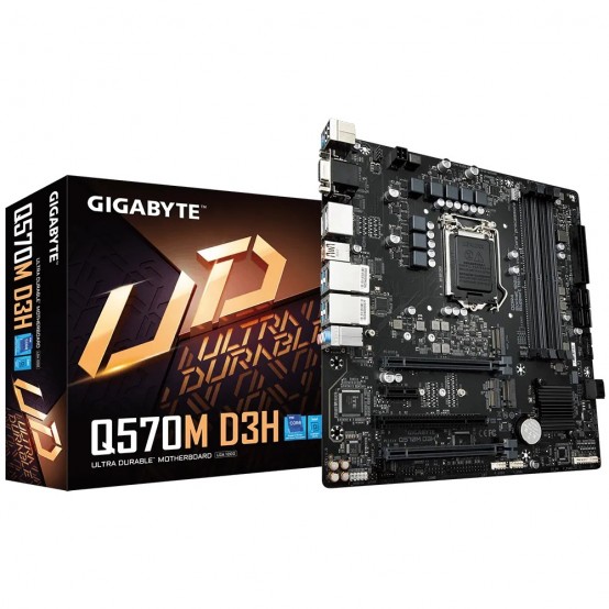 Placa de baza GigaByte Q570M D3H