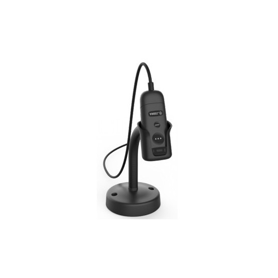 Suport Zebra Gooseneck Intellistand, Weighted - CS6080-SR Corded (Midnight Black) STND-WS0060C-04