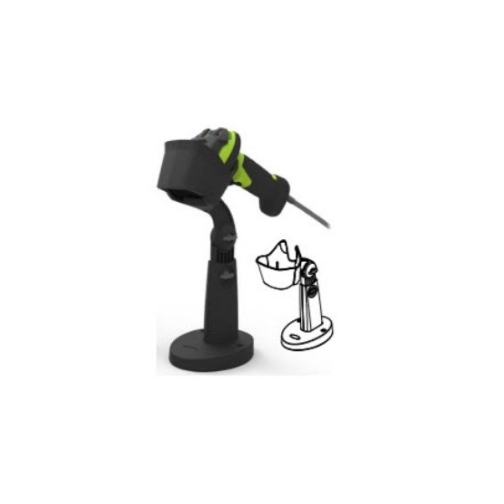 Suport Zebra Adjustable Intellistand for 3608 Ultra-Rugged Scanner, Twilight Black STND-AS0036-07