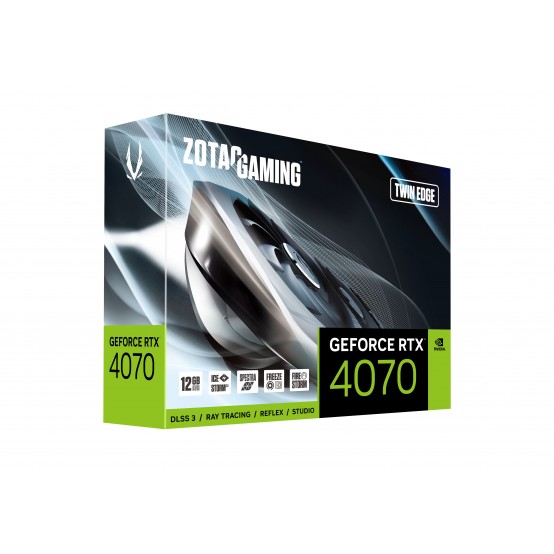 Placa video Zotac GeForce RTX 4070 Twin Edge ZT-D40700E-10M