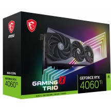 Placa video MSI GeForce RTX 4060 Ti GAMING X TRIO 8G V515-014R