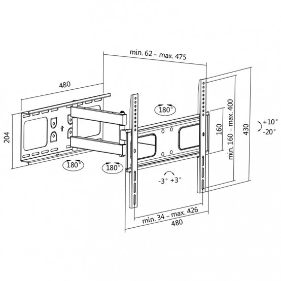 Suport LogiLink  BP0015
