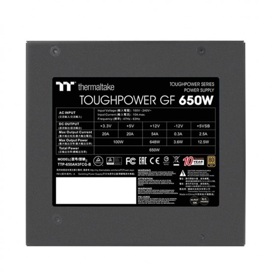 Sursa Thermaltake Toughpower GF 650W PS-TPD-0650FNFAGE-2