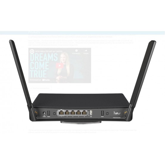 Router MikroTik hAP ax3 C53UIG+5HPAXD2HPAXD
