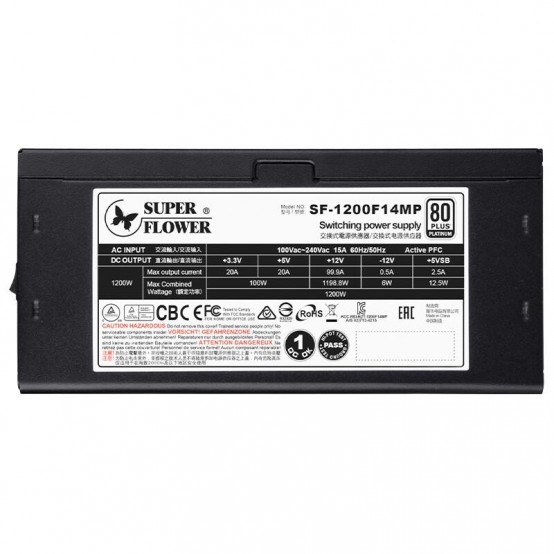 Sursa Super Flower Leadex Platinum 1200W SF-1200F-14MP
