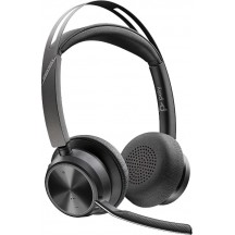 Casca Poly Plantronics Polycom Voyager Focus 2 UC, Standard, USB-C, Charge Stand 214433-01