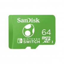 Card memorie SanDisk microSDXC card for Nintendo Switch SDSQXAO-064G-GN6ZN