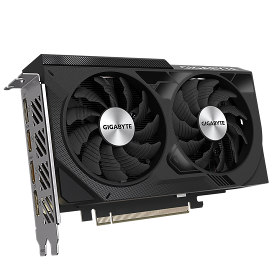 Placa video GigaByte GeForce RTX 4060 WINDFORCE OC 8G GV-N4060WF2OC-8GD