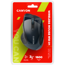 Mouse Canyon Wireless mouse with blue LED Sensor CNS-CMSW01BL