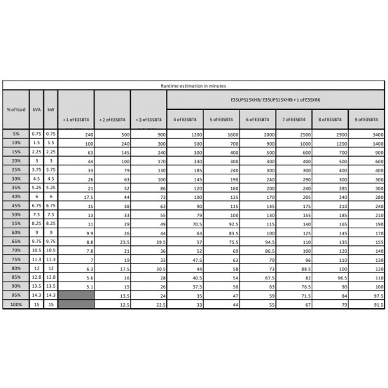 UPS APC  E3SUPS15KHB
