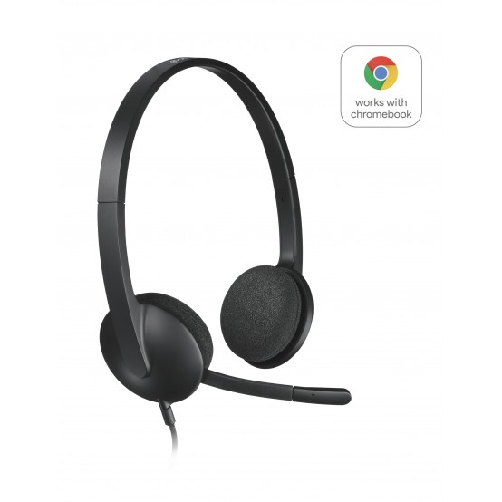 Casca Logitech USB Headset H340 981-000475