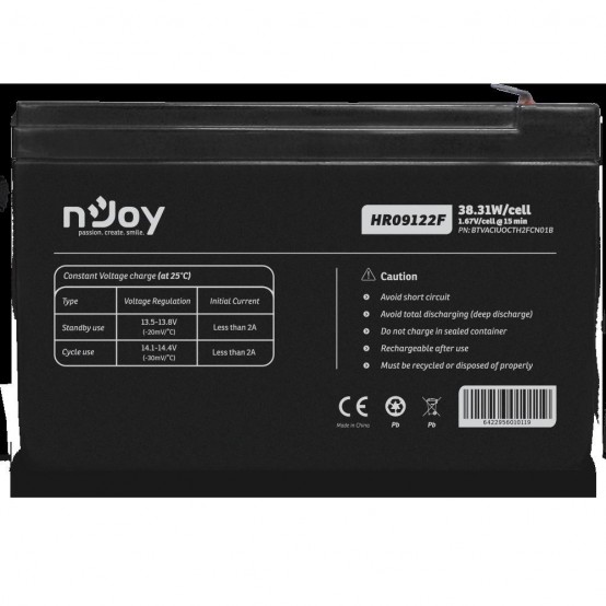 Acumulator nJoy  BTVACIUOCTH2FCN01B
