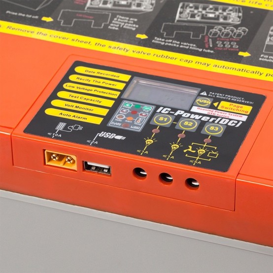 Acumulator Rebel ACUMULATOR GEL PLUMB DEEP CYCLE AFISAJ 12V 100AH BAT0410