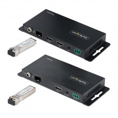 Adaptor StarTech.com 4K 60Hz HDMI over Fiber Extender Kit ST121HD20FXA2 2