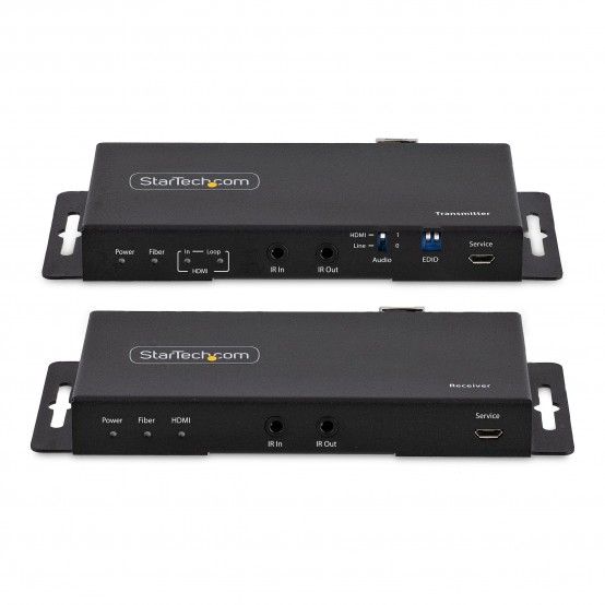 Adaptor StarTech.com 4K 60Hz HDMI over Fiber Extender Kit ST121HD20FXA2