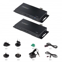 Adaptor StarTech.com 4K 60Hz HDMI over Fiber Extender Kit ST121HD20FXA2