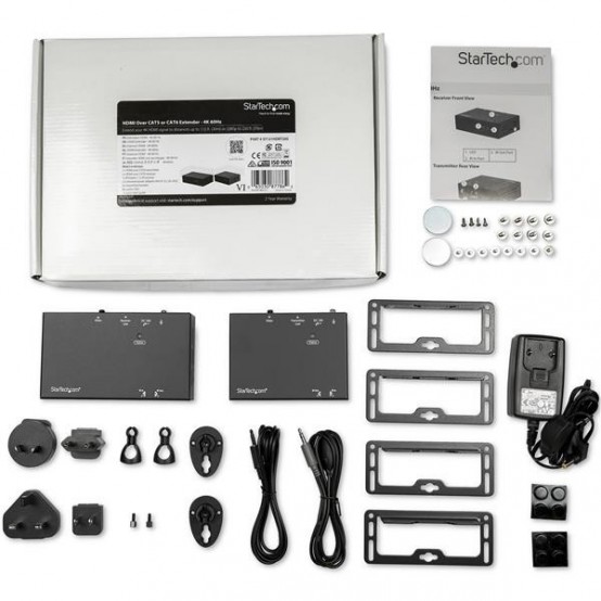 Adaptor StarTech.com HDMI Over CAT6 Extender - 4K 60Hz ST121HDBT20S