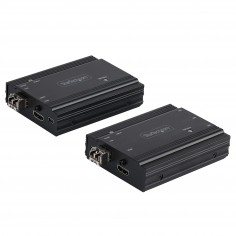 Adaptor StarTech.com 4K HDMI USB KVM Extender over Fiber, Kit SV565FXHD4KU