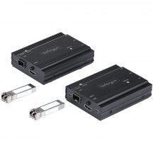 Adaptor StarTech.com 4K HDMI USB KVM Extender over Fiber, Kit SV565FXHD4KU