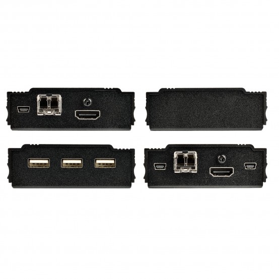 Adaptor StarTech.com 4K HDMI USB KVM Extender over Fiber, Kit SV565FXHD4KU