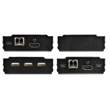 Adaptor StarTech.com 4K HDMI USB KVM Extender over Fiber, Kit SV565FXHD4KU