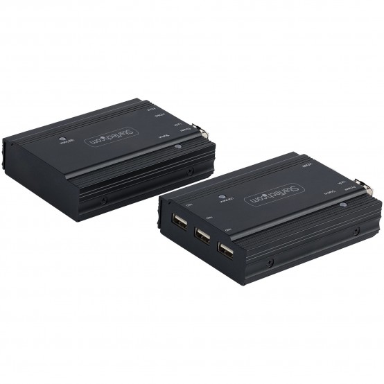 Adaptor StarTech.com 4K HDMI USB KVM Extender over Fiber, Kit SV565FXHD4KU
