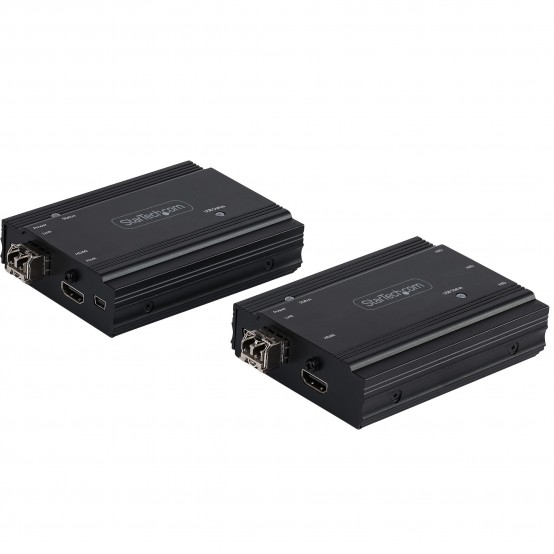 Adaptor StarTech.com 4K HDMI USB KVM Extender over Fiber, Kit SV565FXHD4KU