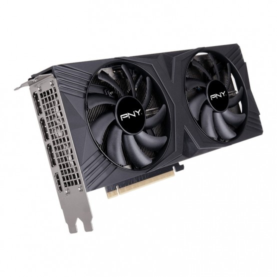 Placa video PNY GeForce RTX 4070 12GB VERTO Dual Fan VCG407012DFXPB1