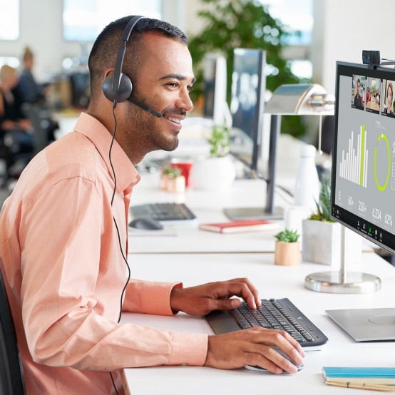 Casca Logitech USB Headset H340 981-000475