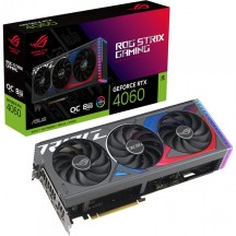 Placa video ASUS ROG Strix GeForce RTX 4060 OC Edition 8GB GDDR6 ROG-STRIX-RTX4060-O8G-GAMING