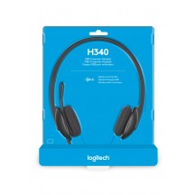 Casca Logitech USB Headset H340 981-000475