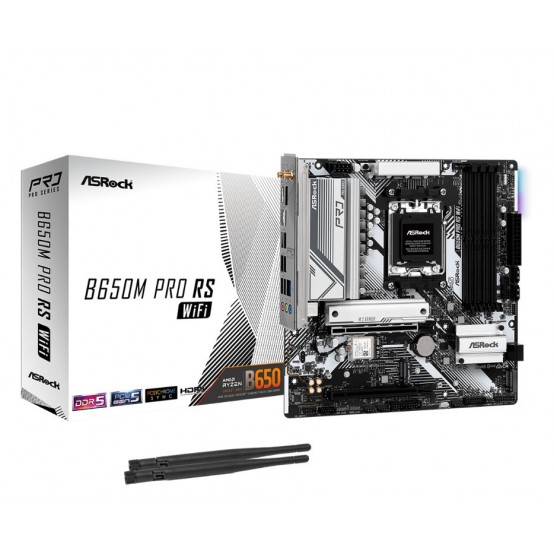 Placa de baza ASRock B650M Pro RS WiFi 90-MXBLZ0-A0UAYZ