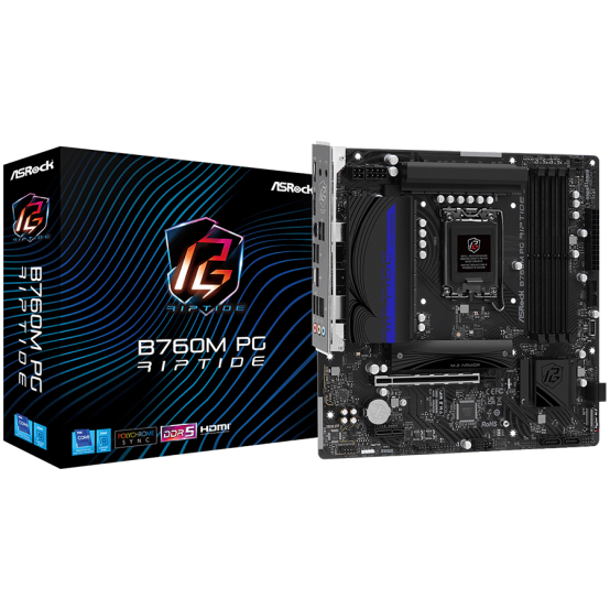 Placa de baza ASRock B760M PG Riptide 90-MXBL60-A0UAYZ